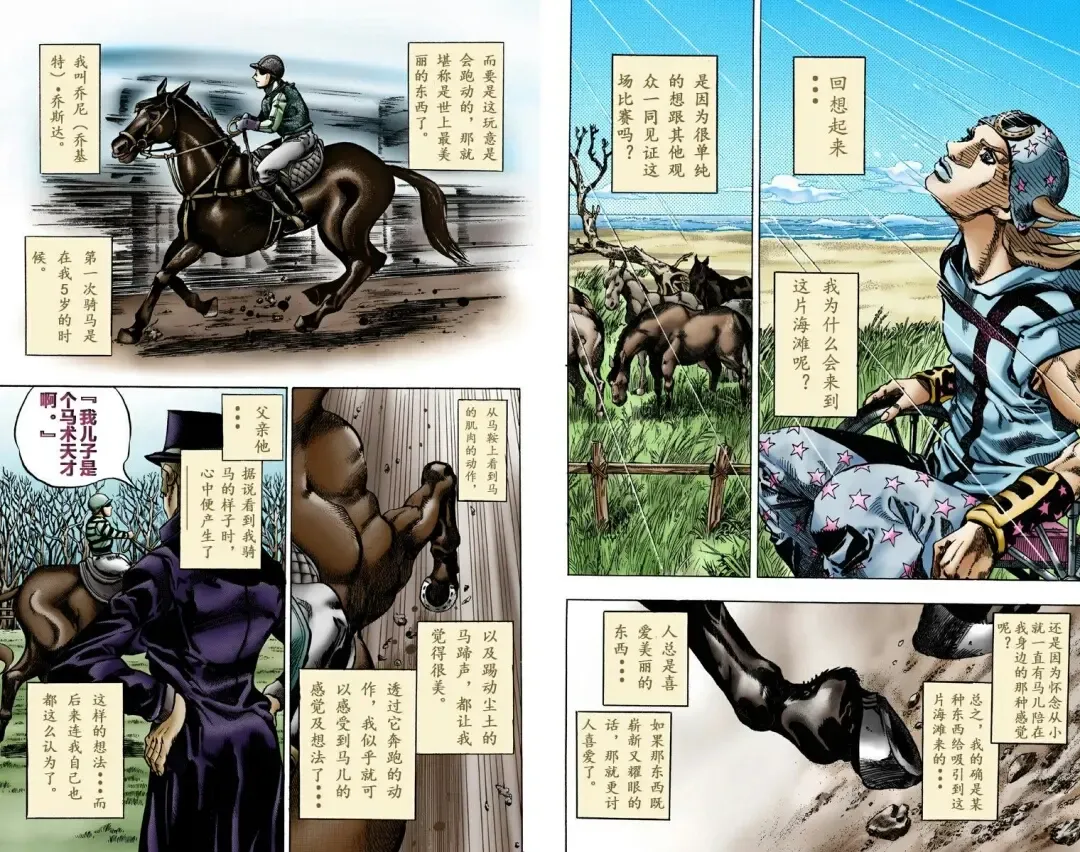 [Araki Hirohiko] SBR(彪马野郎,JOJO的奇妙冒险第七部彩版)中文翻译第01卷 Fhentai - Page 46