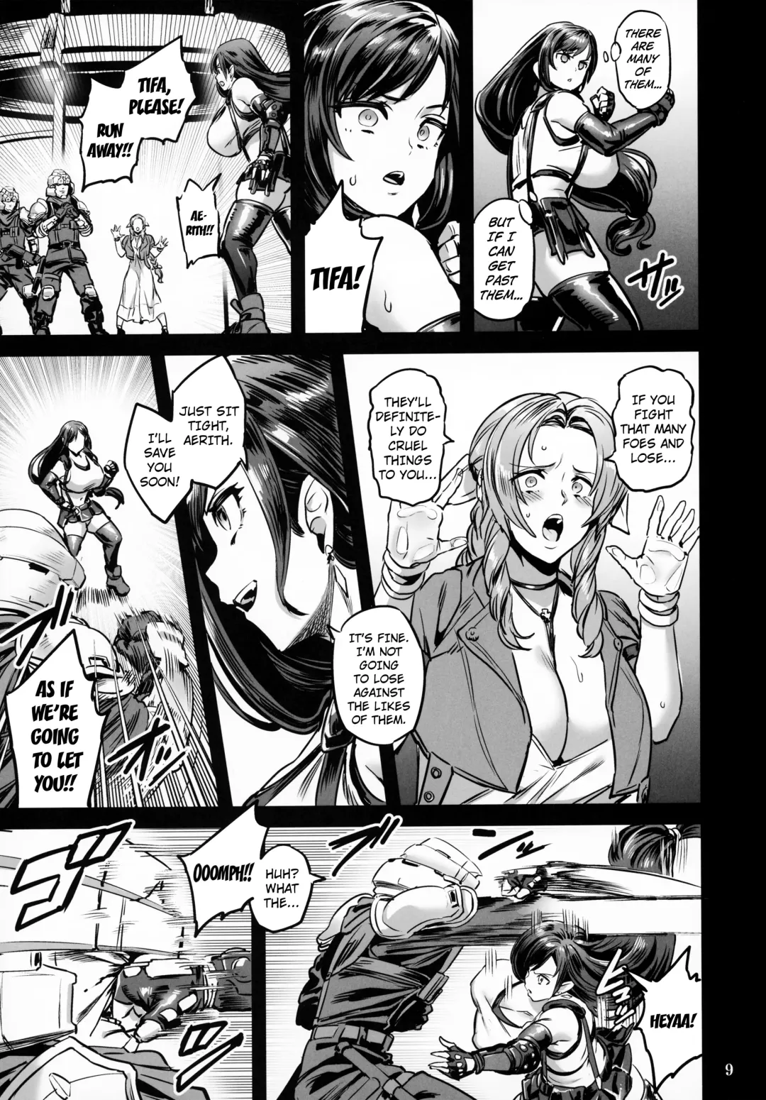 [Obui - Slashysmiley] Deka Chichi Terrorist no Kousei Kouhai Jikken Fhentai - Page 8