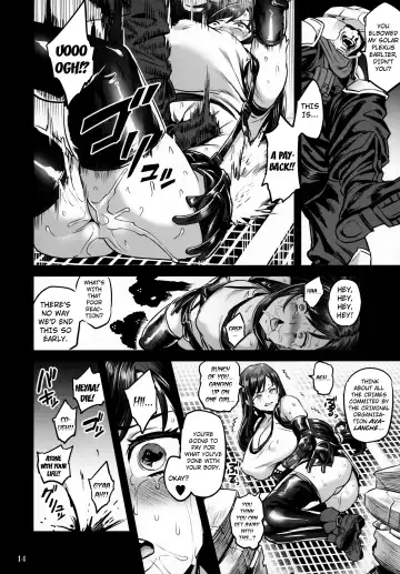 [Obui - Slashysmiley] Deka Chichi Terrorist no Kousei Kouhai Jikken Fhentai - Page 13