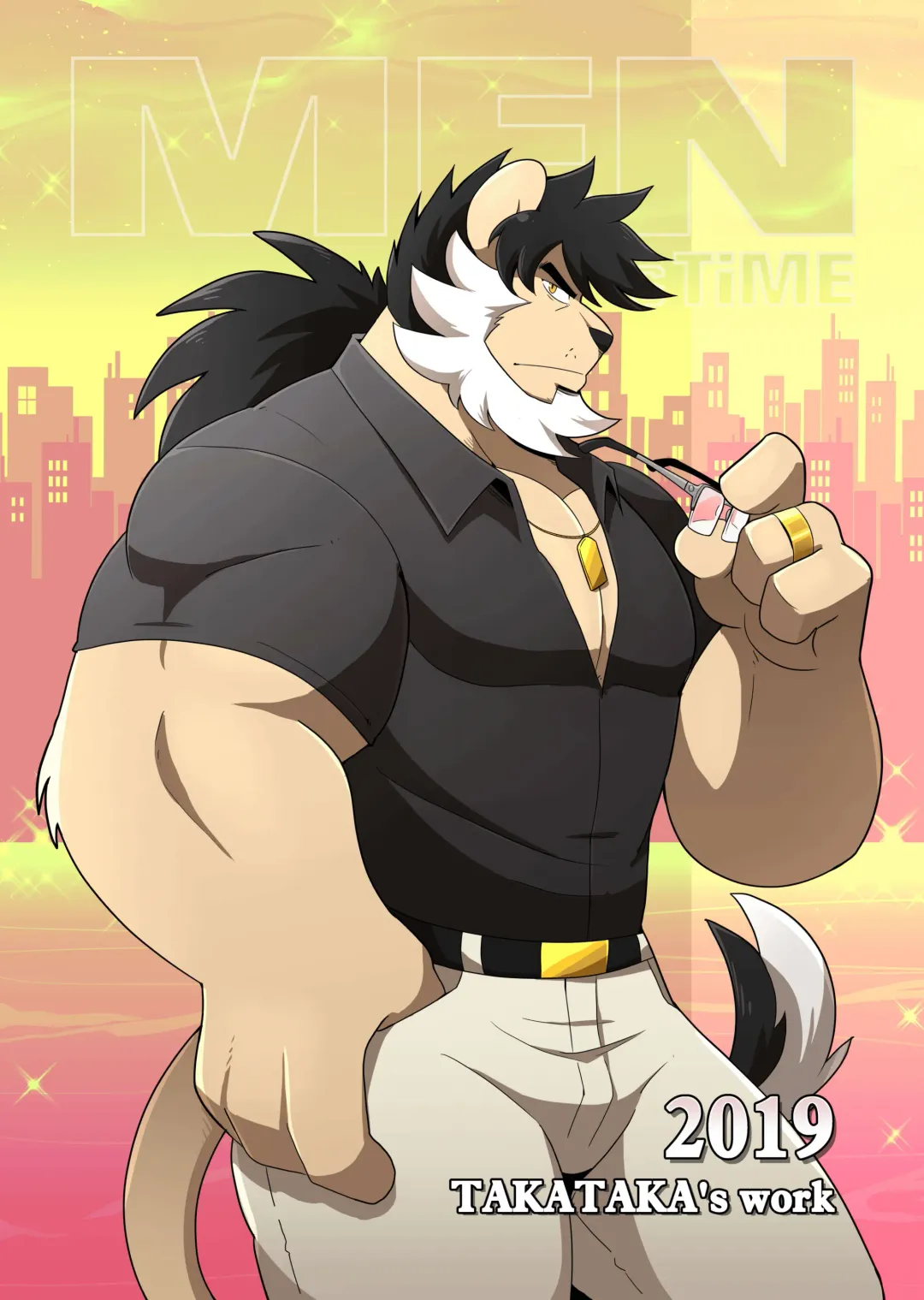 [Taka] Men's Time Vol.1 - No Need to Talk Fhentai - Page 2