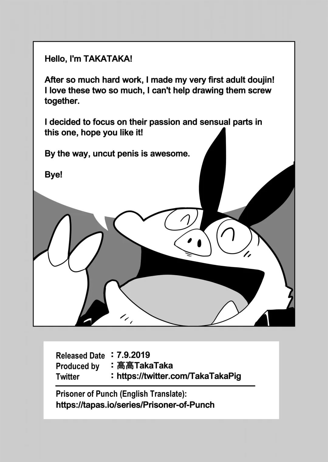 [Taka] Men's Time Vol.1 - No Need to Talk Fhentai - Page 42