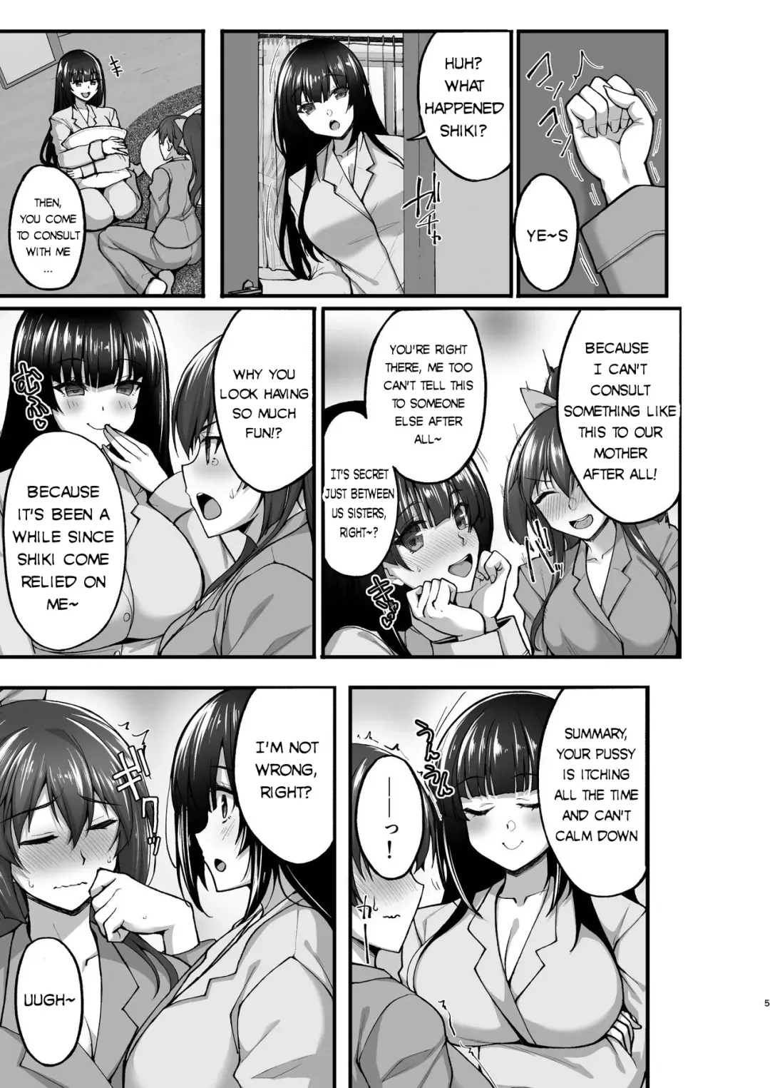 [Takeda Aranobu] Chishojo Fuuki Iin no Minna ni Ienai Inbi na Onegai 5 ~Junjou Bitch de Sukebe Ishou na Shimai Donburi o Meshiagare~ Fhentai.net - Page 5