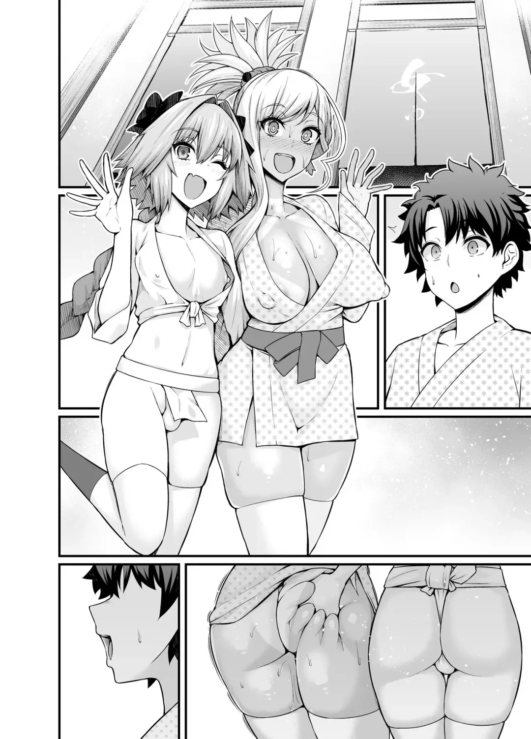 [Ankoman] Musashi-chan, Astolfo to Onnayu e Iku Fhentai - Page 6