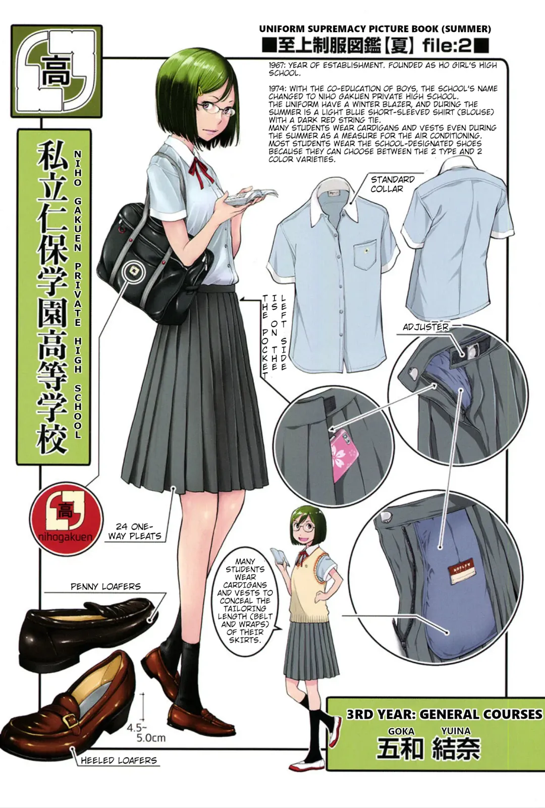 [Harazaki Takuma] Dainiku: Shiritsu Niho Gakuen Koutou Gakkou / Goka Yuina | 2nd Ward: Niho Gakuen Private High School / Goka Yuina Fhentai - Page 28