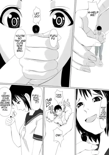 Imouto ni Chiisaku Sarete Sukihoudai | Shrunken By Your Little Sister Fhentai.net - Page 7