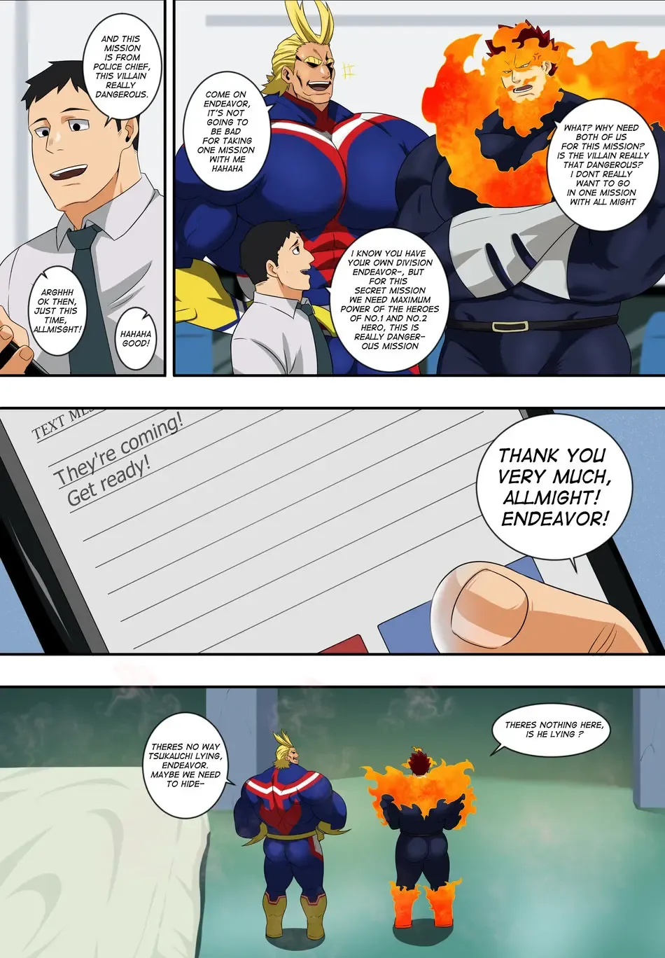 [Ducka] Secret Mission for Top Heroes - My Hero Academia dj Fhentai.net - Page 3