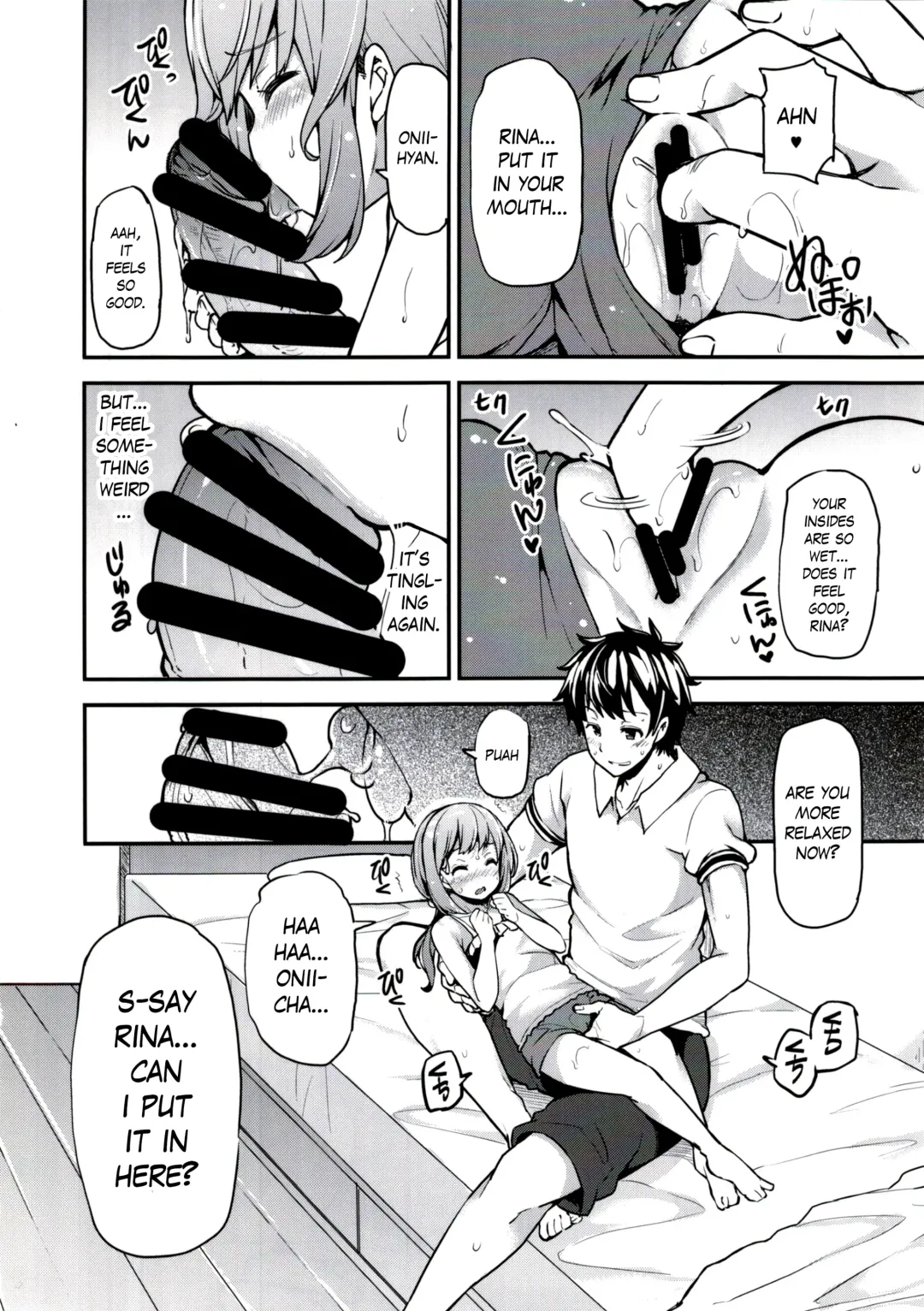 [Ayakase Chiyoko - Ayakase Riberi] Rina to Onii-chan no Ikenai Ojikan | Rina and Onii-chan's Forbidden Time Fhentai - Page 11