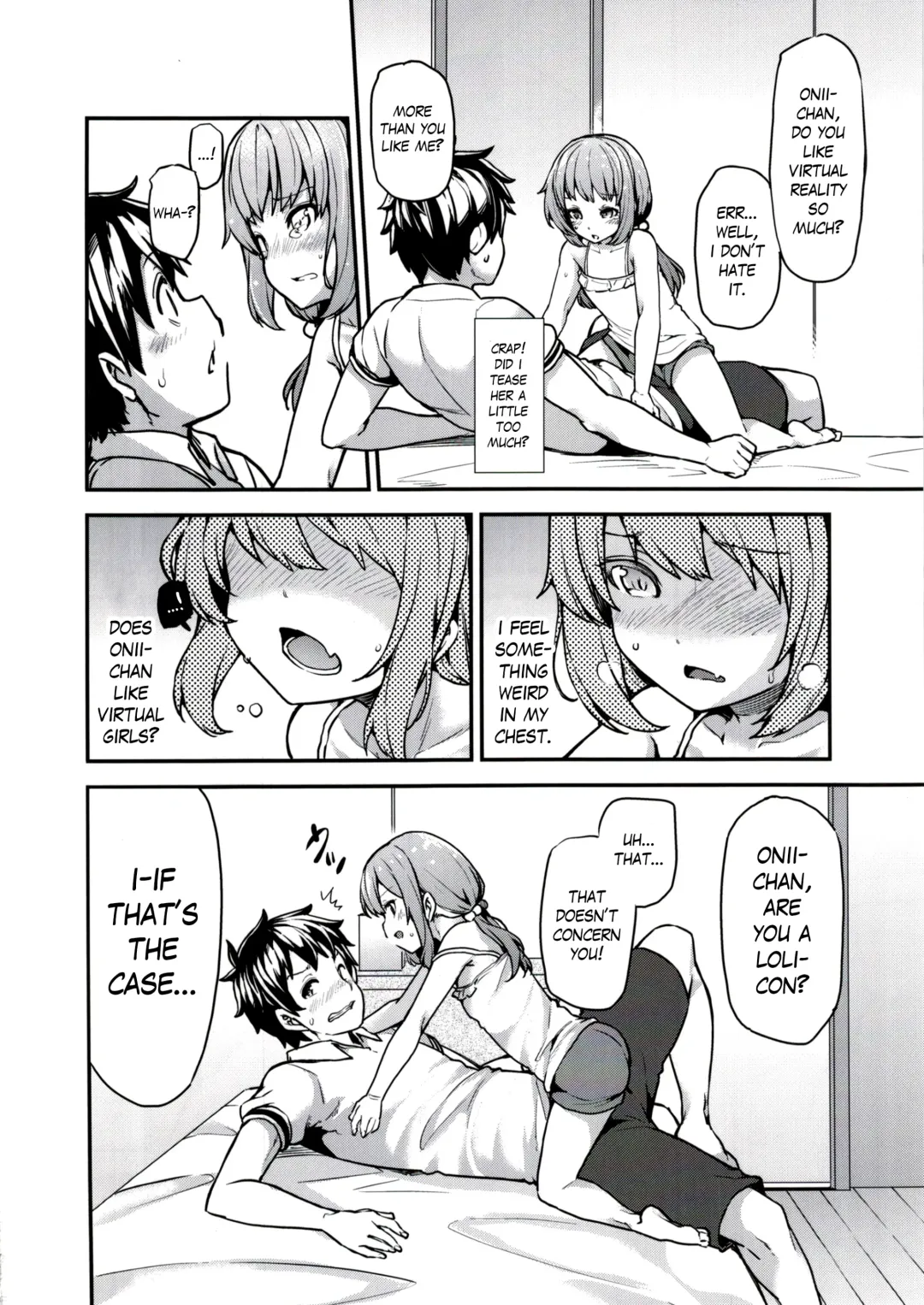 [Ayakase Chiyoko - Ayakase Riberi] Rina to Onii-chan no Ikenai Ojikan | Rina and Onii-chan's Forbidden Time Fhentai - Page 7