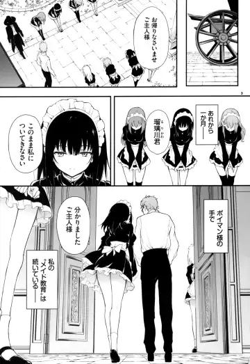 [Kyockcho] Maid Kyouiku. 2 -Botsuraku Kizoku Rurikawa Tsubaki- Fhentai.net - Page 3