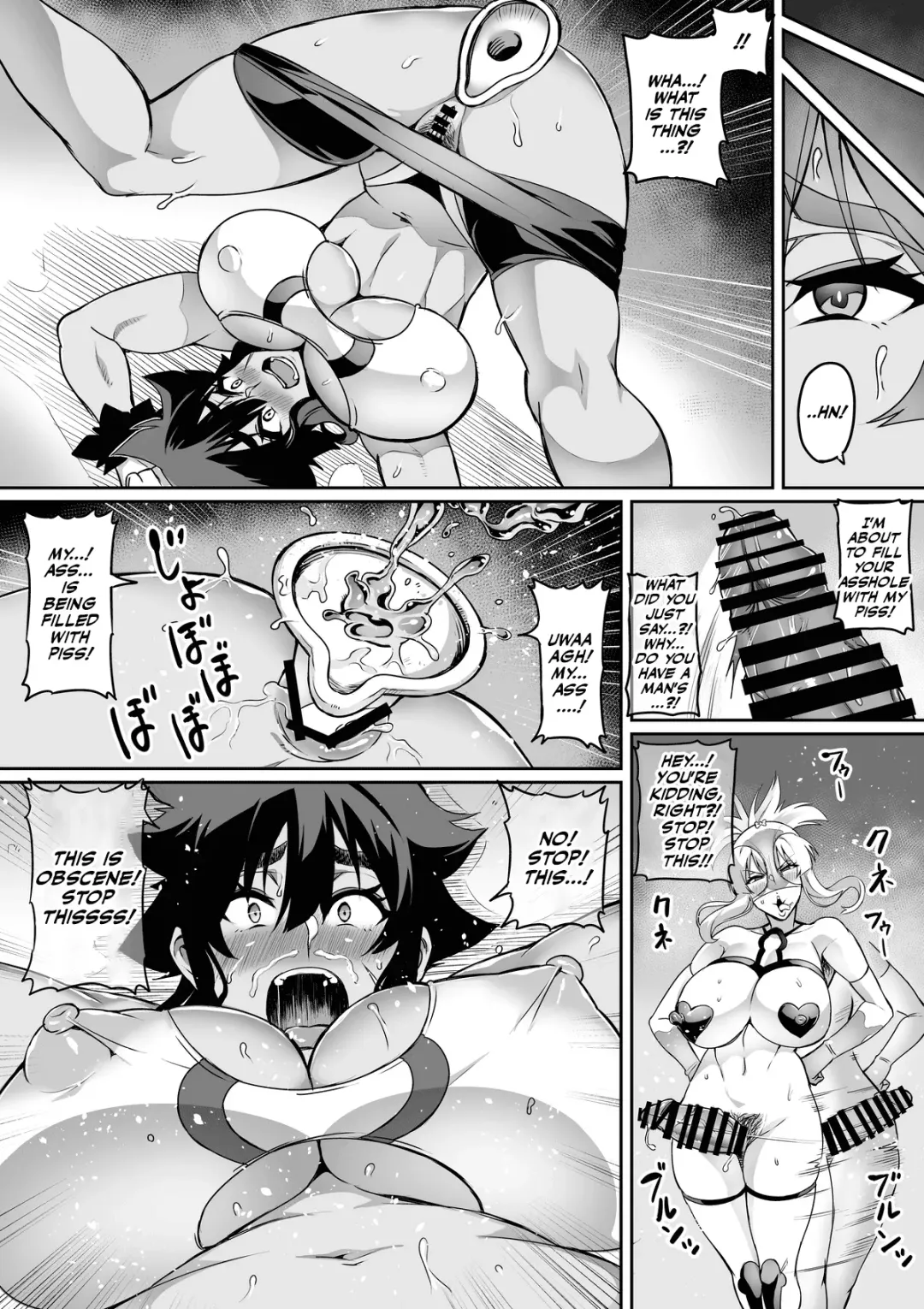 [Hatoba Akane] Touma Senki Cecilia IF Lunaria to Hentai Ouzoku no Wana ~Shuuaku Kaizou Hen~ | Demon Slaying Battle Princess Cecilia IF Lunaria and the Trap of the Perverted Royal Family ~Underground Shit Fight Chapter~ Fhentai.net - Page 5