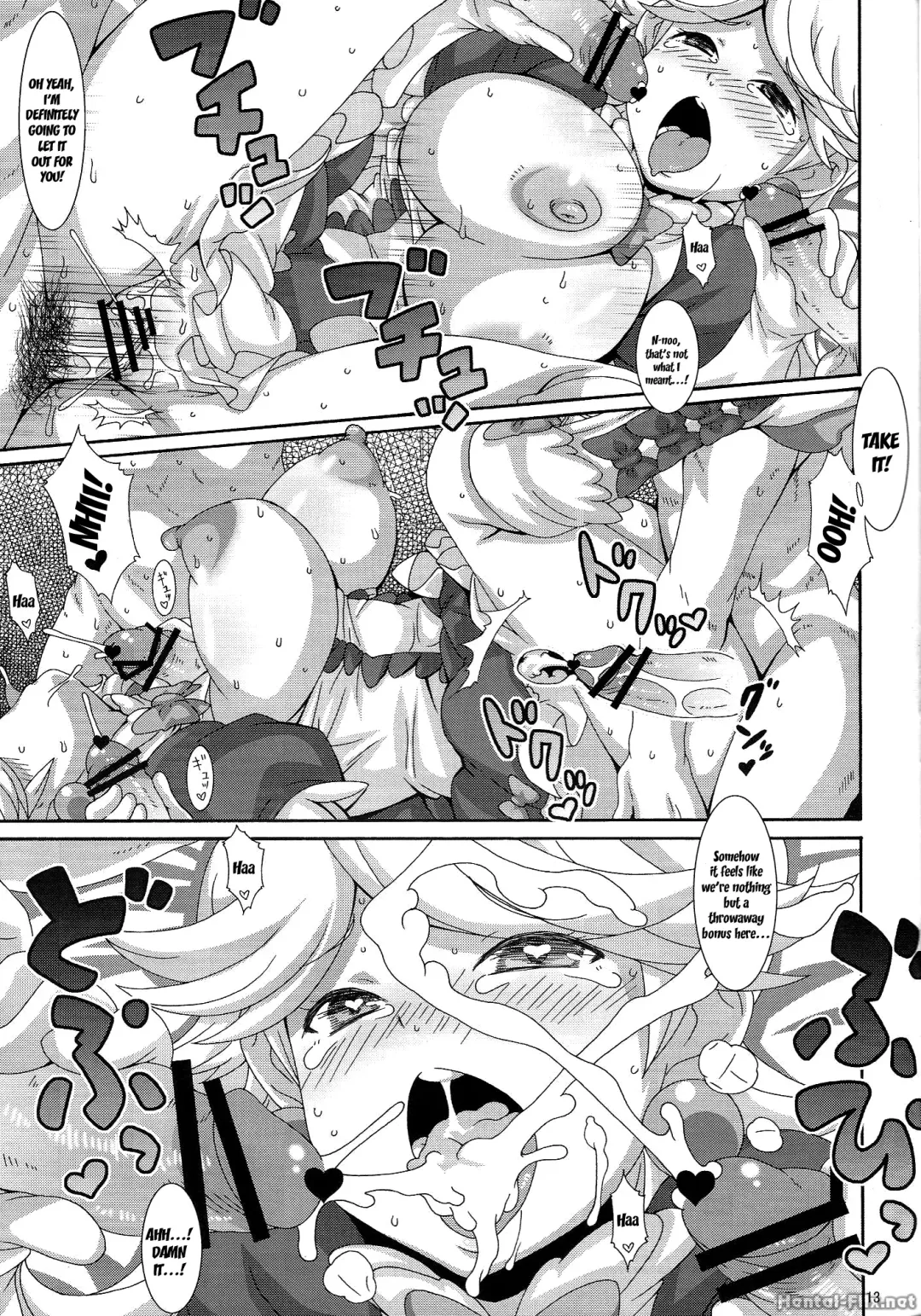 [Nori] Hakudaku Juujihouka | Cum Crossfire Fhentai - Page 12