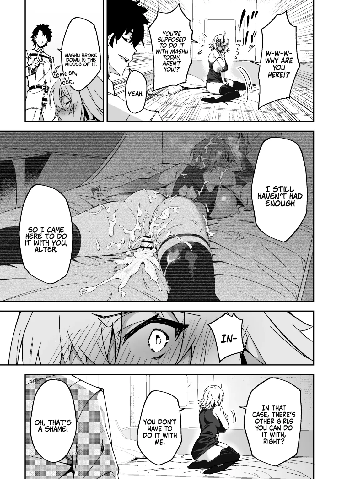 [Syunichi] Jeanne Alter, Kairaku ni Oboreru | Jeanne Alter, Drowning in Pleasure Fhentai - Page 9