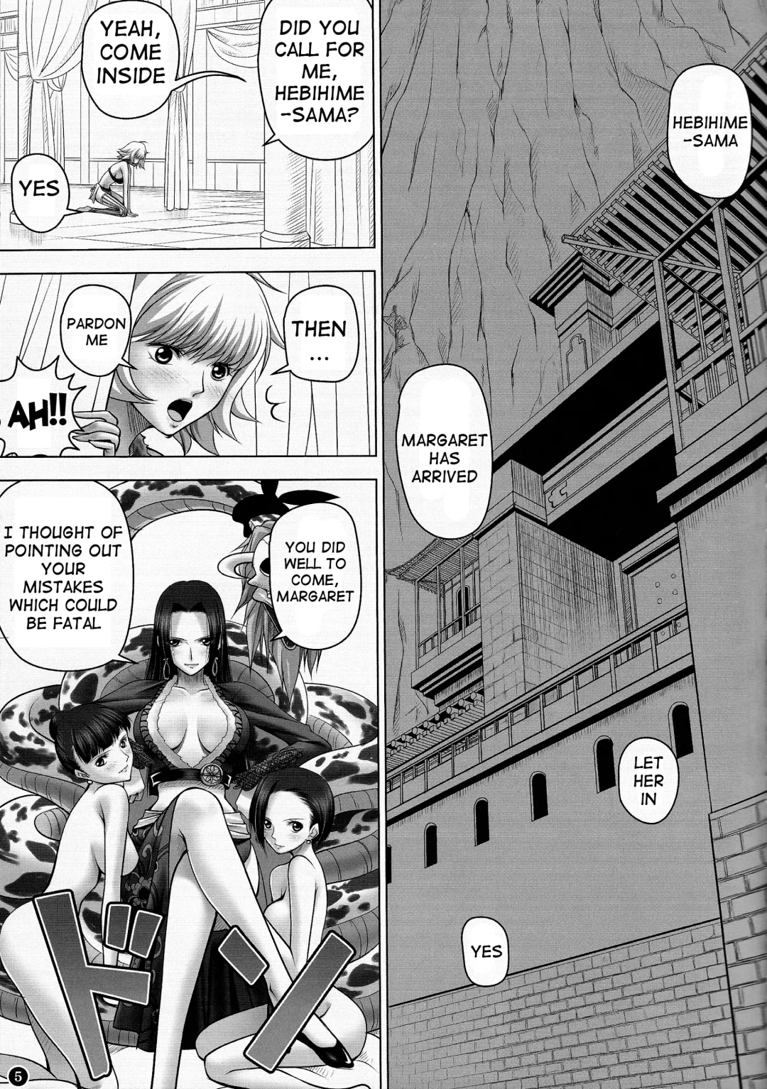 [Muten] Hebihime-sama to Warui Mushi | Hebihime-Sama Punishes Margaret Fhentai - Page 4