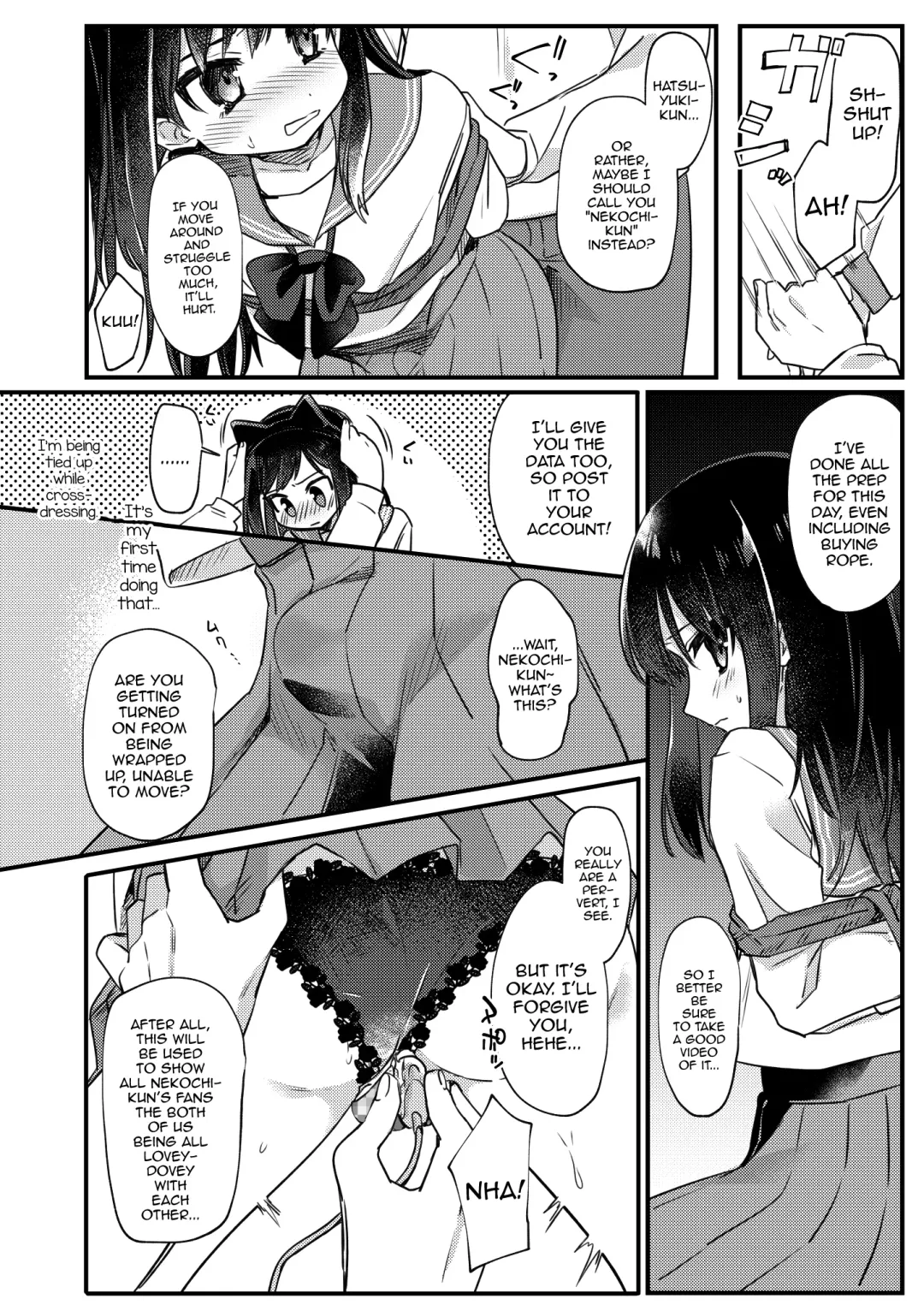 [Hidari Pory5n] Josou Shounen Nekochi ni Gachi Koi Fhentai.net - Page 23