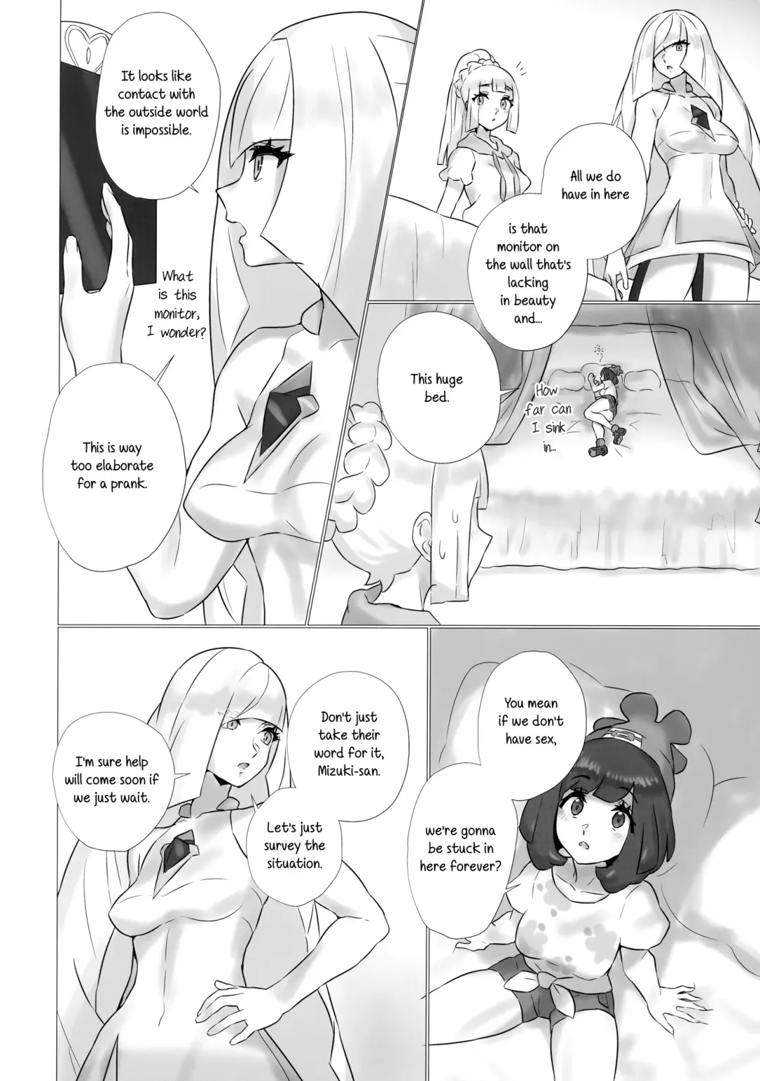 [Mizu Umi] ShinyMoon x WhiteLily 3 Fhentai - Page 3