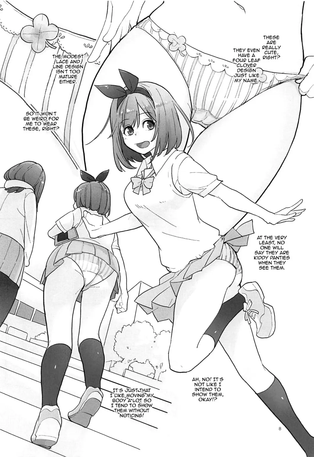 [Kagami - Rei] Yotsuba, Pants o Kai ni Iku | Yotsuba, Go Buy Some Pants Fhentai.net - Page 6