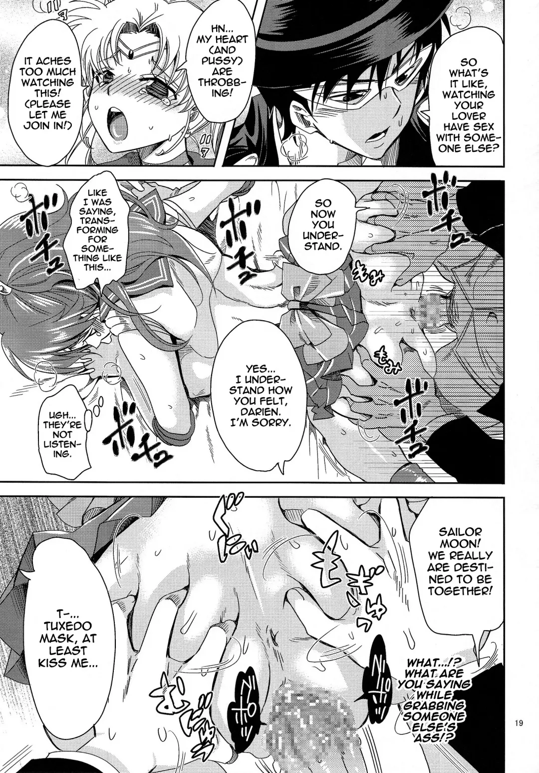 [Yu-ri] Bishoujo Senshi ni Oshioki! ~Gyaku NTR Hen~ | Punish the Pretty Sailor Soldiers ~Reverse NTR~ Fhentai - Page 18