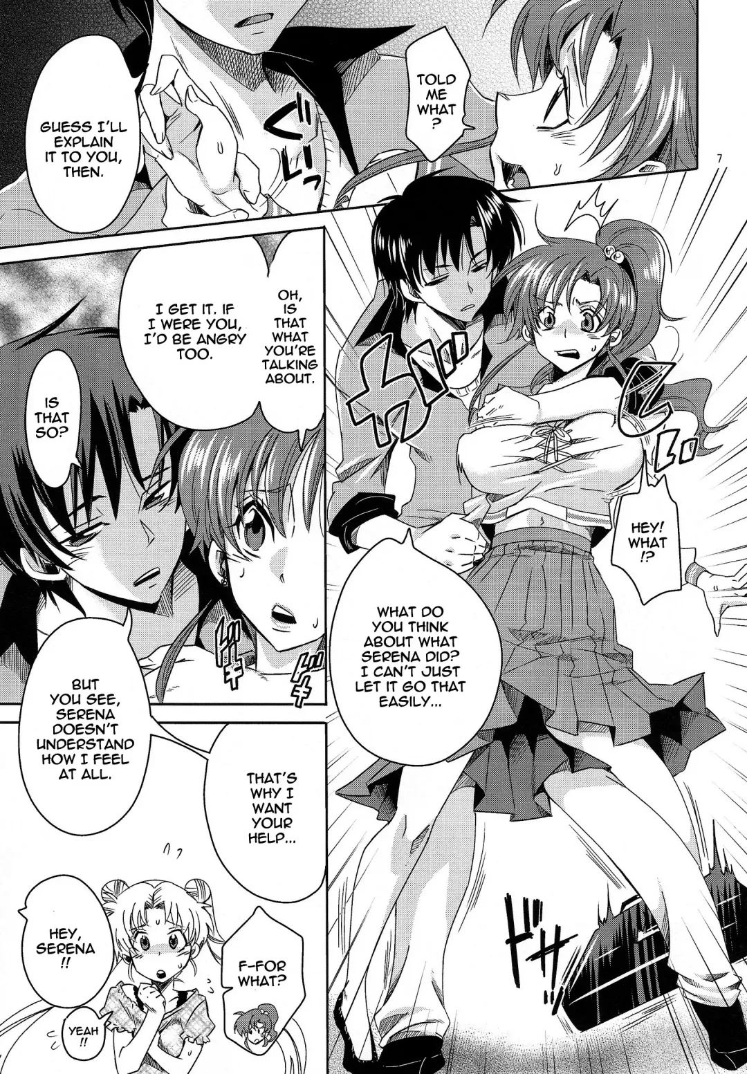 [Yu-ri] Bishoujo Senshi ni Oshioki! ~Gyaku NTR Hen~ | Punish the Pretty Sailor Soldiers ~Reverse NTR~ Fhentai - Page 6