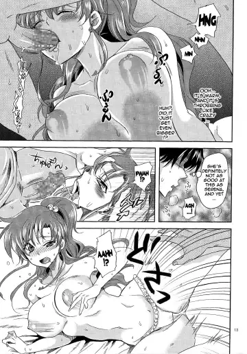 [Yu-ri] Bishoujo Senshi ni Oshioki! ~Gyaku NTR Hen~ | Punish the Pretty Sailor Soldiers ~Reverse NTR~ Fhentai - Page 12