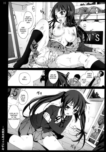 [Mokusei Zaijuu] Azunyan Shojo Soushitsu... | Azu-nyan's Lost Virginity Fhentai.net - Page 9