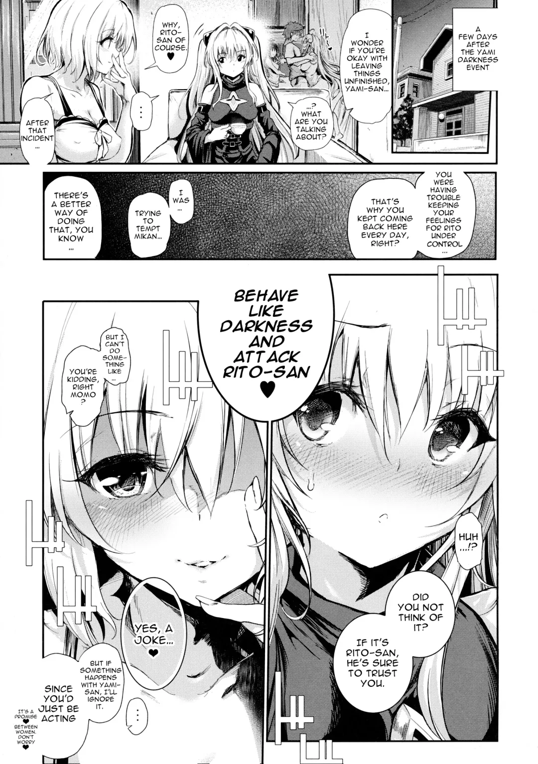 [Suzuhane Suzu] Koisuru Yami wa Uso wo Tsuku ~Sweet Dream~ | To Love Yami is To Lie ~Sweet Dream~ Fhentai - Page 2