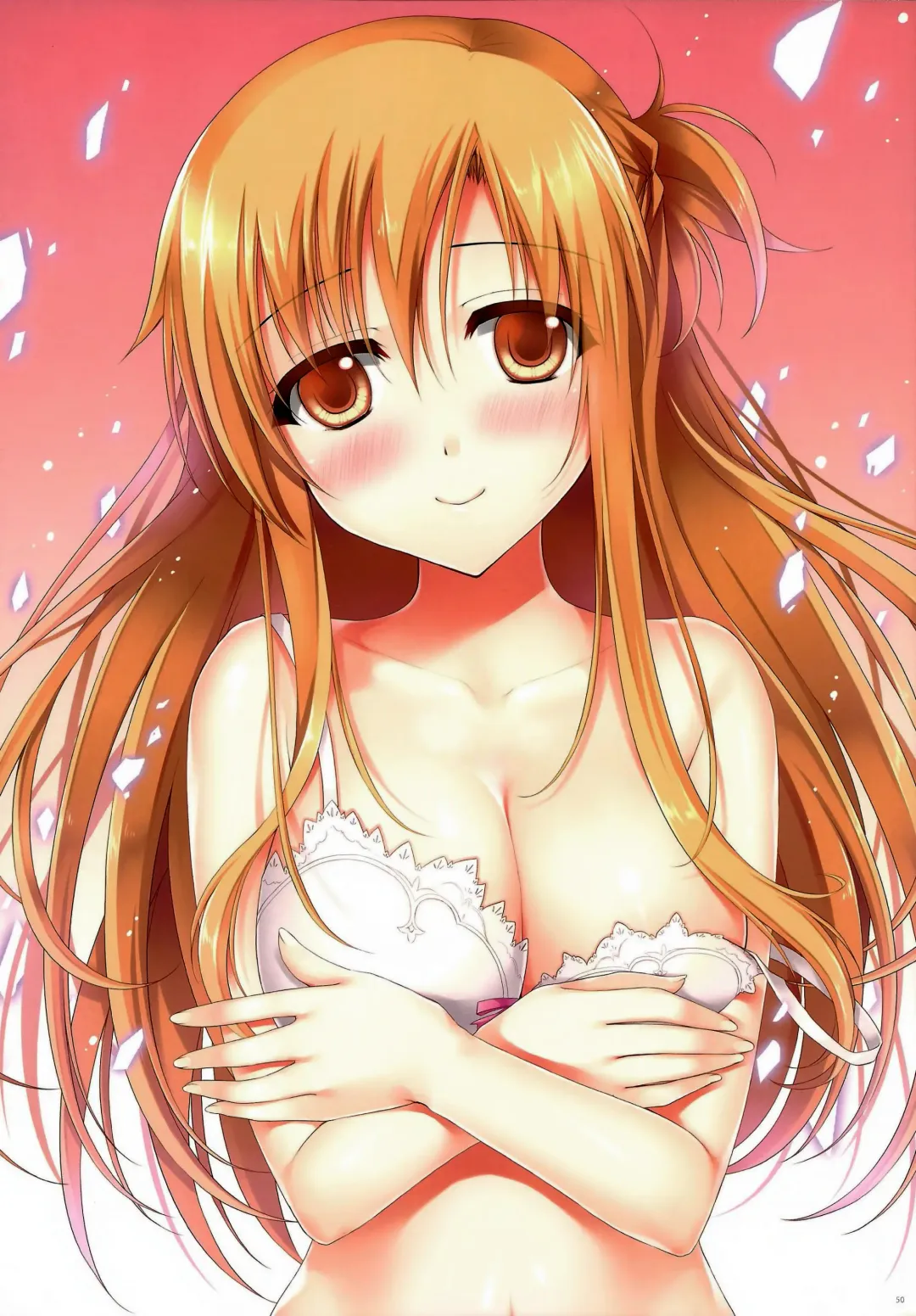 [Hanahanamaki - Sousouman] Asuna ni 100% Nama Nakadashi Shimasu | Cumming Inside Asuna 100% Raw (decensored) Fhentai - Page 48