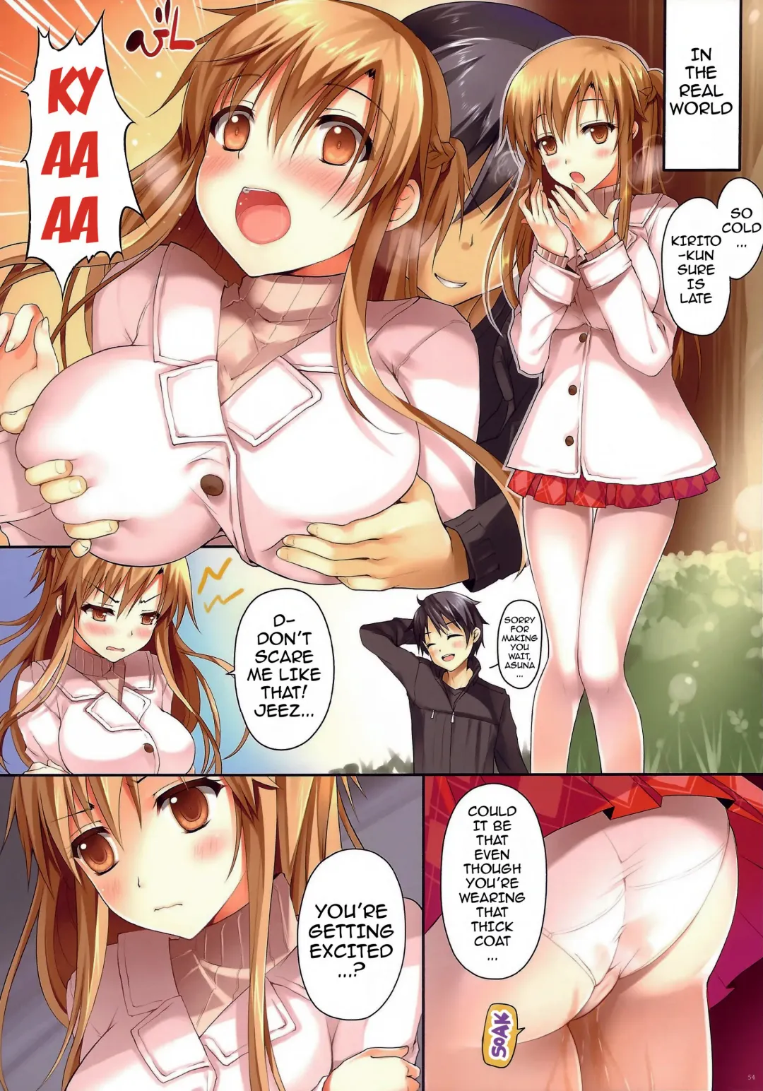 [Hanahanamaki - Sousouman] Asuna ni 100% Nama Nakadashi Shimasu | Cumming Inside Asuna 100% Raw (decensored) Fhentai - Page 52