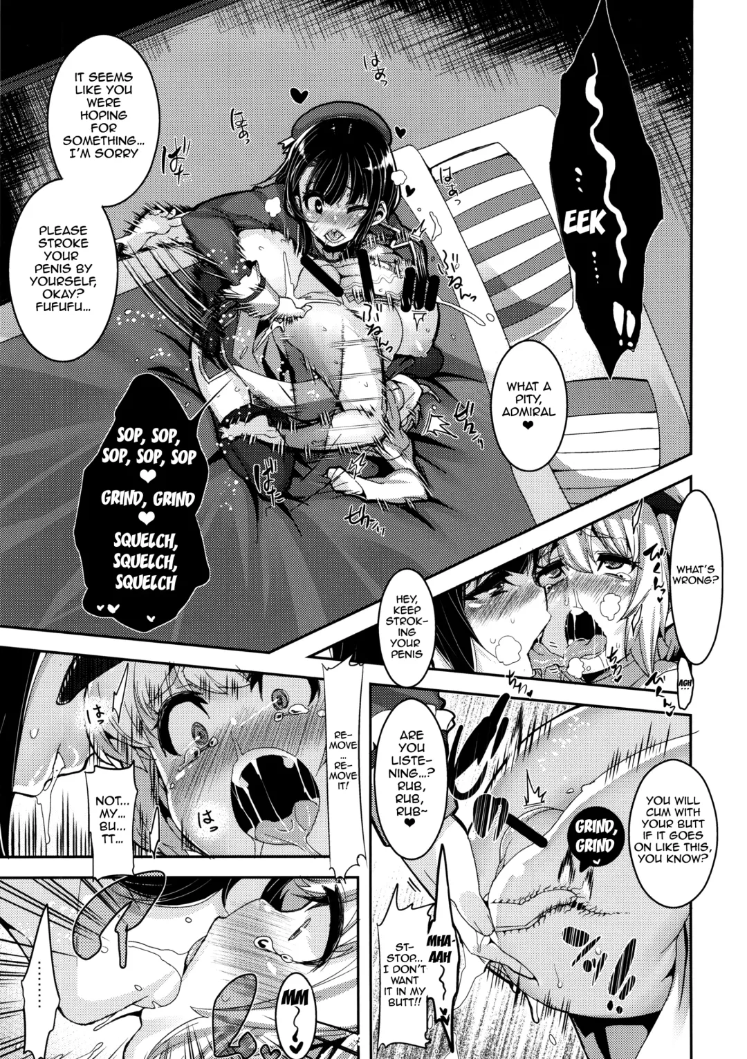 [Henkuma] Chicchai Teitoku to Takao-san to Atago-san | Tiny Admiral, Takao-san, and Atago-san Fhentai - Page 10
