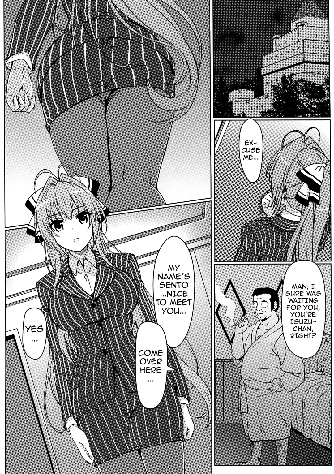 [Eitarou] Isuzu no Nangi na Oshigoto | Isuzu's Difficult Job Fhentai - Page 5