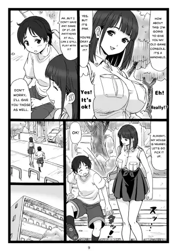 [Ohkura Kazuya] Kouen no Bench ni Suwatteru Kirei na Onee-san ga Boku ni "Ochinchin o Misete" to Itte Kuru no de... | A Pretty Onee-San, that's sitting on a Bench in the Park...suddenly says to Me: [Show Me Your Dick]. Fhentai - Page 9