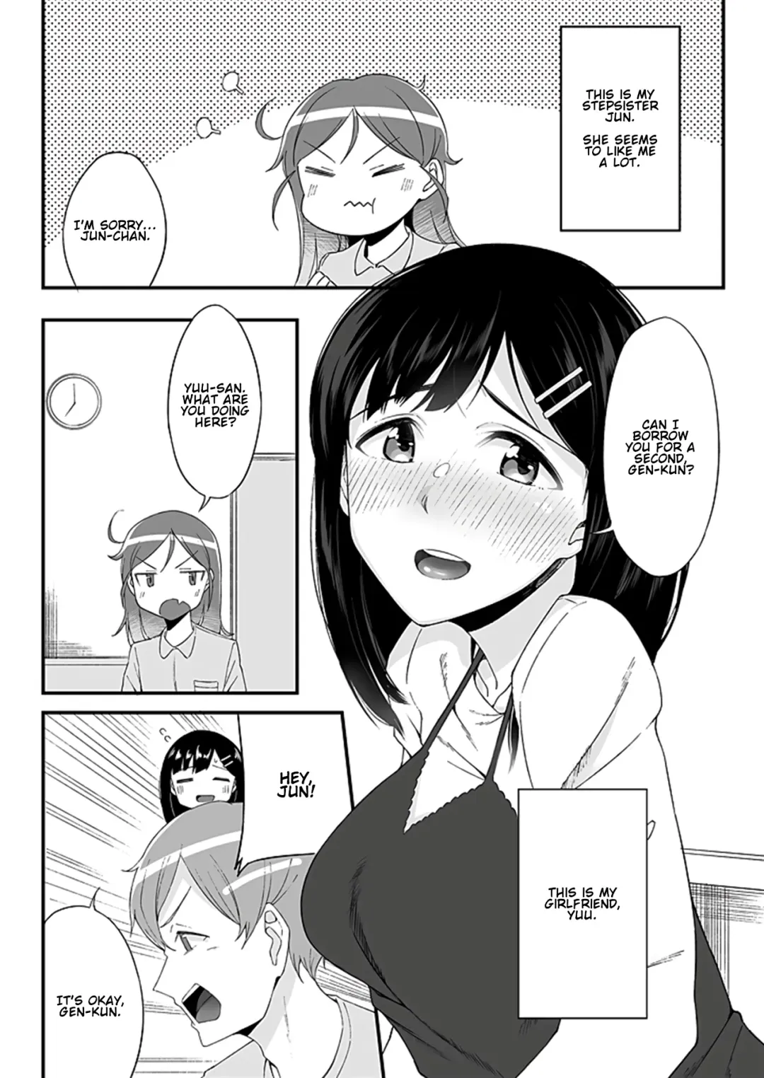 [Ogawa Eru] "Imouto no Karada no Kanojo" to "Kanojo no Karada no Imouto", Docchi no Naka ga Kimochi Ii? Chapters 1-2 Fhentai - Page 4