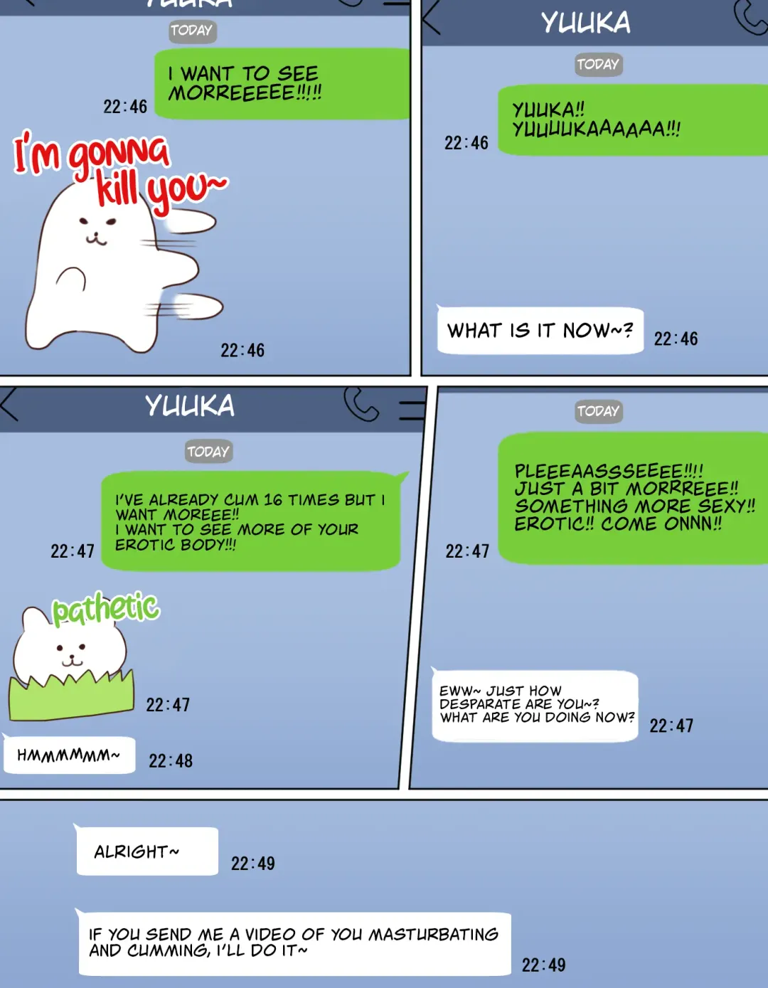 [Motsuaki] YUUKA'S VERSION of Because my childhood friend is not interested in sex, I fucked his friend instead (decensored) Fhentai - Page 22