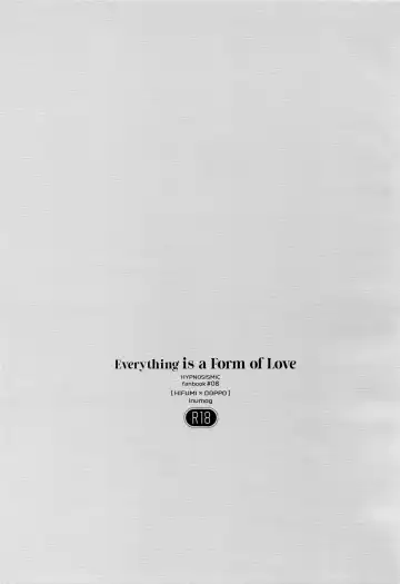 [Fujino - Marumo] Zenbu, Ai no Katachi | Everything is a Form of Love (decensored) Fhentai - Page 2