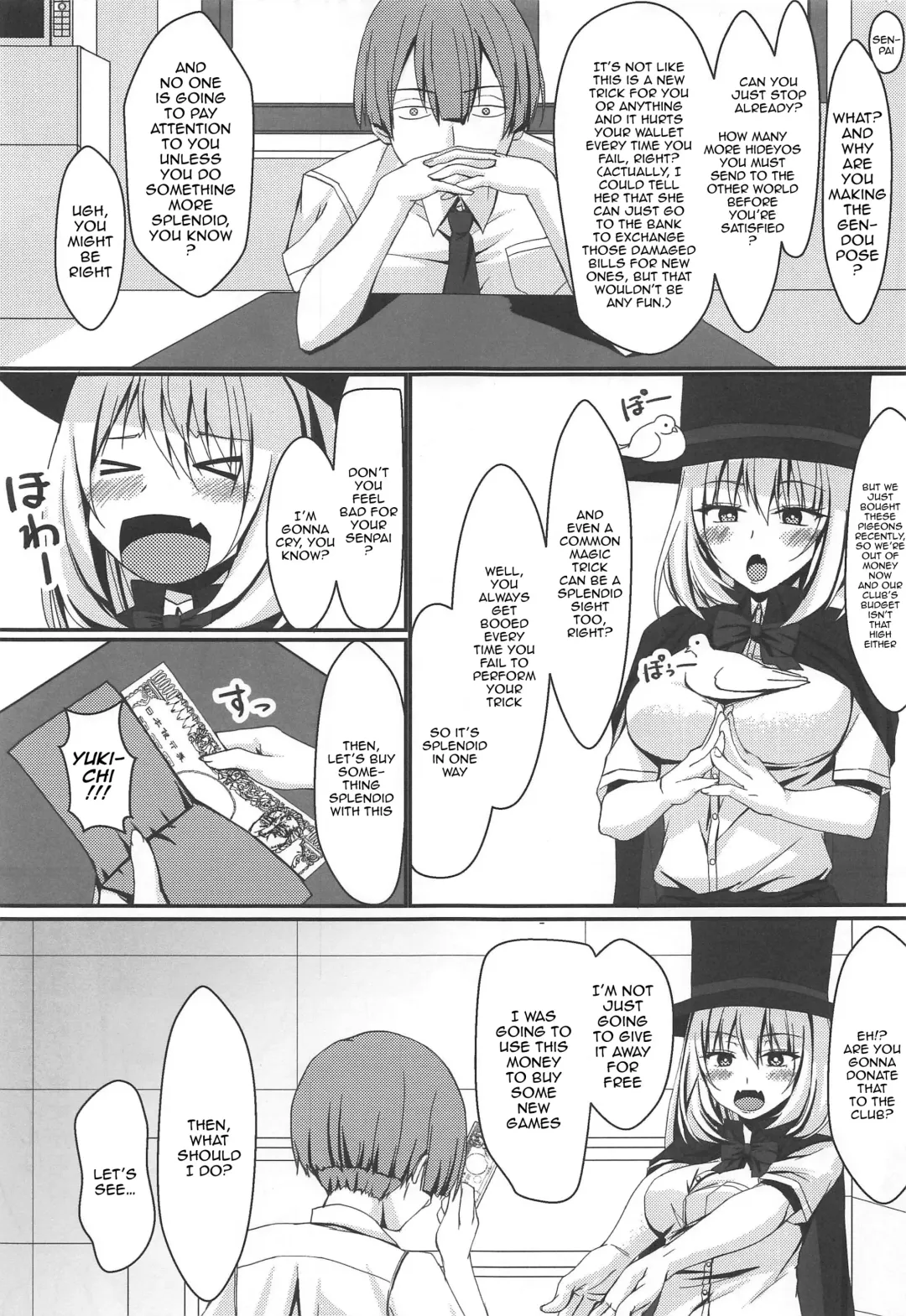 [Ryo.k] Buhi o Kasegu Senpai! | Earn That Club Money Senpai! Fhentai.net - Page 4