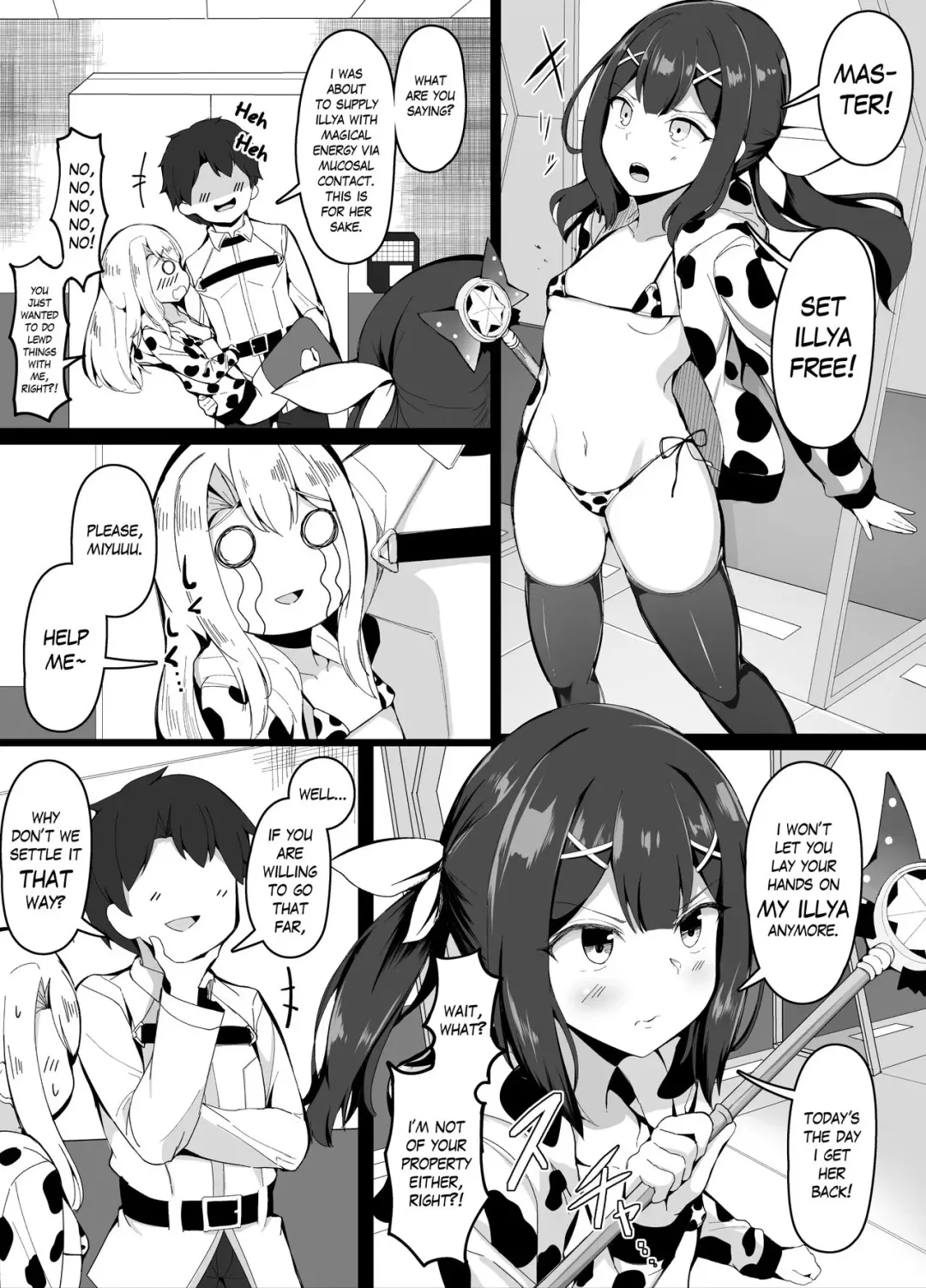 Read [Corundum] Oppai ni Makete Shimau Master | Master can't win against boobs - Fhentai.net