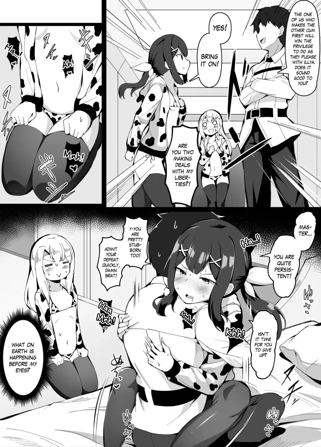 [Corundum] Oppai ni Makete Shimau Master | Master can't win against boobs Fhentai.net - Page 2