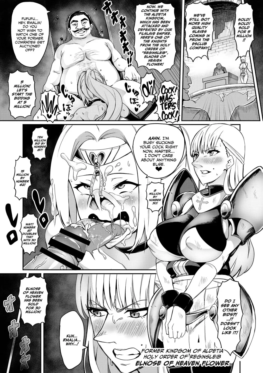 [Hatoba Akane] Birou Kishi Elnose ~Touma Senki Cecilia Gaiden~ | Nose Knight Elnose ~Demon Slaying Battle Princess Cecilia Side Story~ Fhentai - Page 3