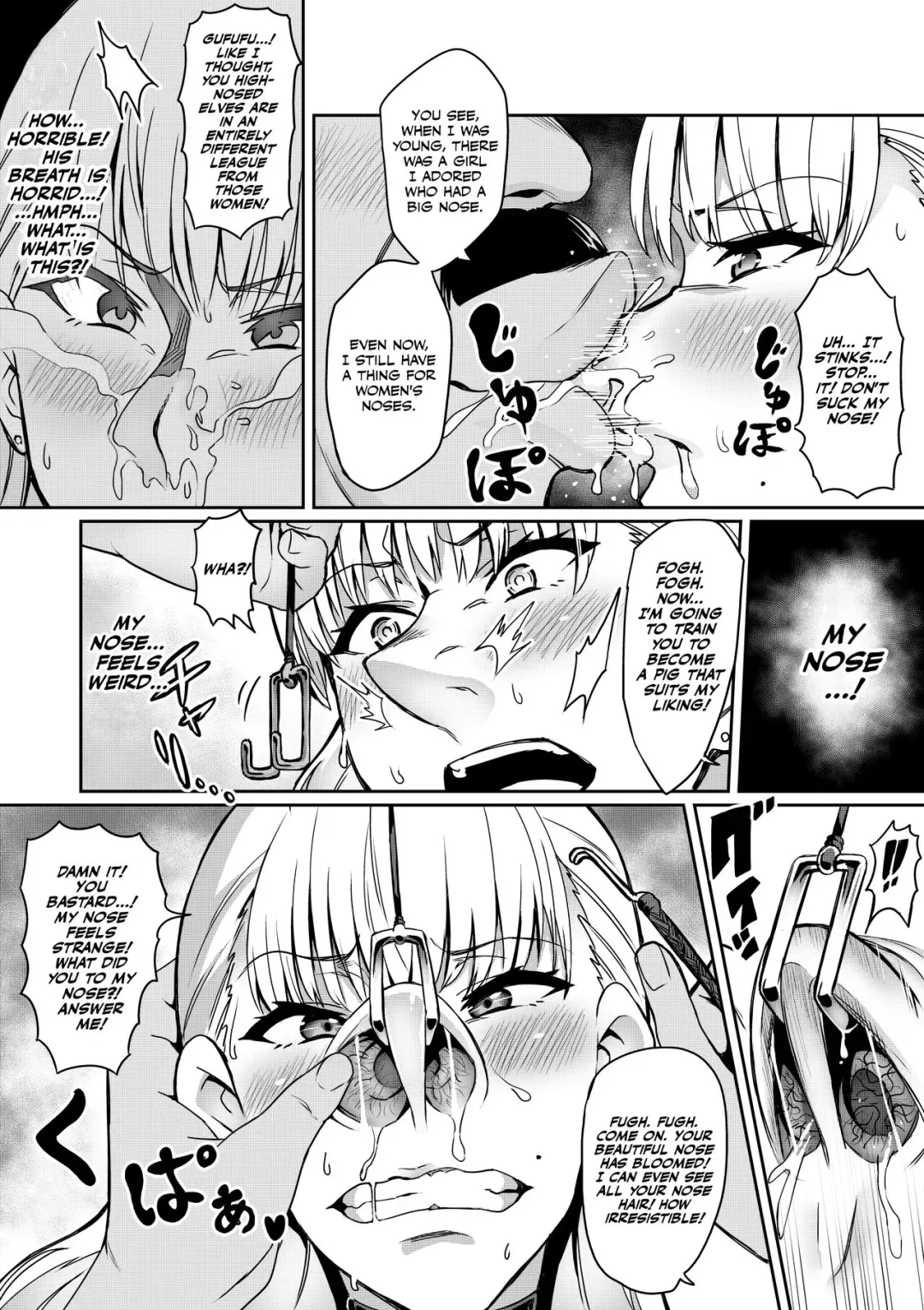 [Hatoba Akane] Birou Kishi Elnose ~Touma Senki Cecilia Gaiden~ | Nose Knight Elnose ~Demon Slaying Battle Princess Cecilia Side Story~ Fhentai - Page 5