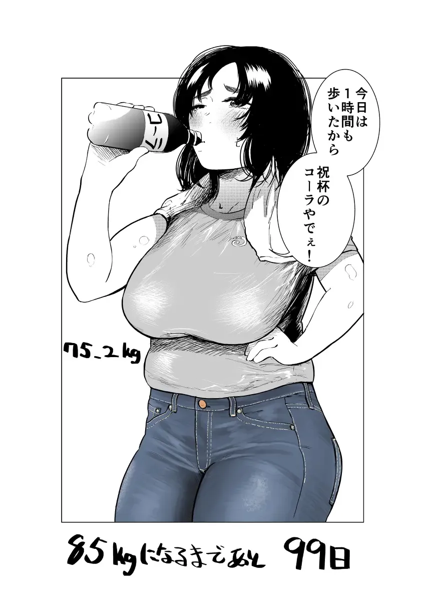 [Fukuhara Takaya] Ai Gains 10kg in 100 Days + Ai aims for 100kg Fhentai - Page 1