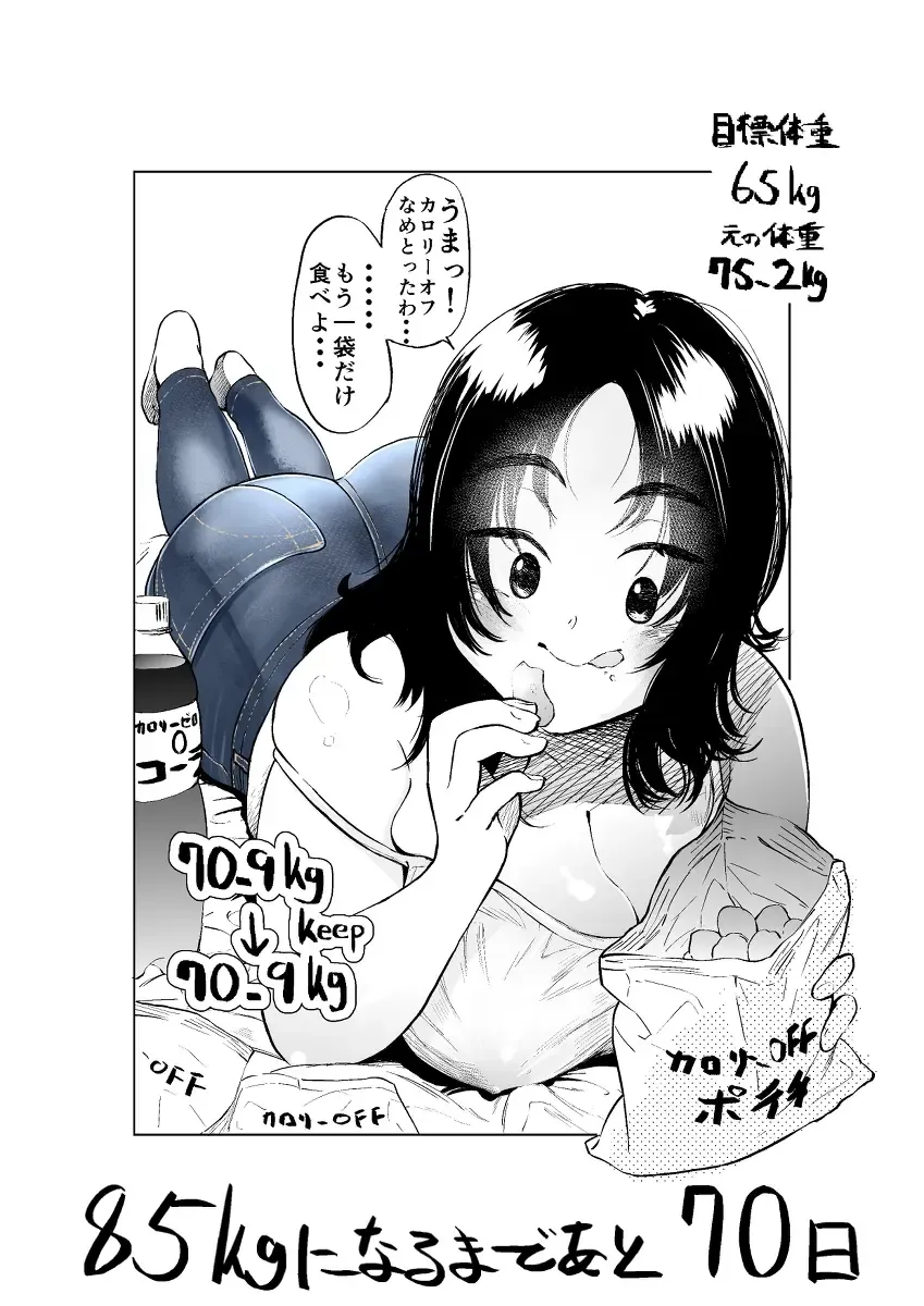 [Fukuhara Takaya] Ai Gains 10kg in 100 Days + Ai aims for 100kg Fhentai - Page 7