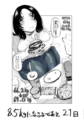 [Fukuhara Takaya] Ai Gains 10kg in 100 Days + Ai aims for 100kg Fhentai - Page 19
