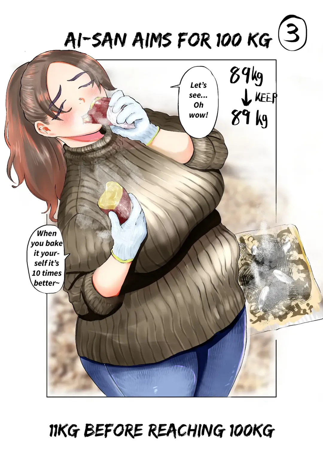 [Fukuhara Takaya] Ai Gains 10kg in 100 Days + Ai aims for 100kg Fhentai - Page 36