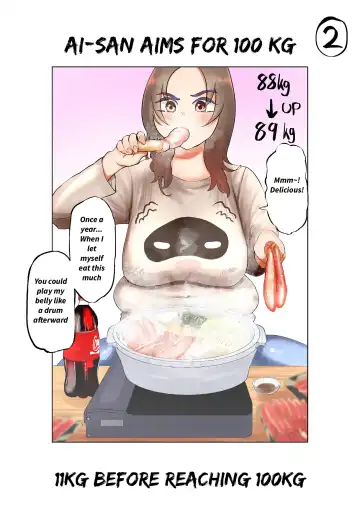 [Fukuhara Takaya] Ai Gains 10kg in 100 Days + Ai aims for 100kg Fhentai - Page 33