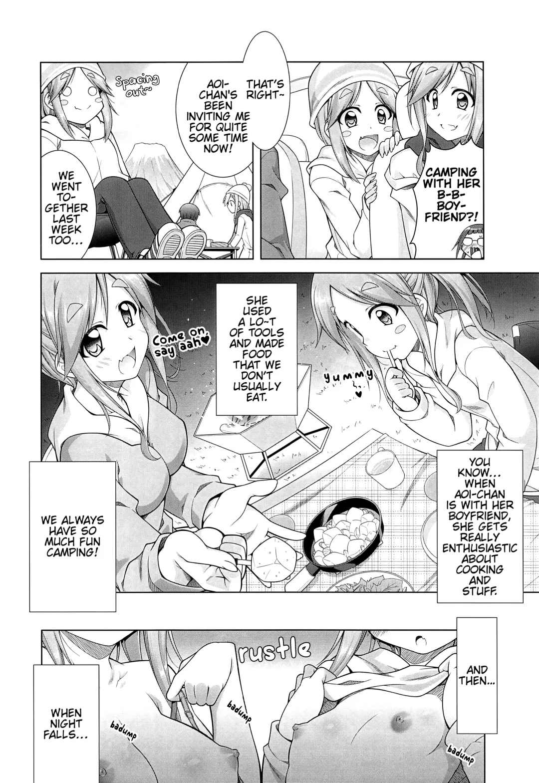 [Aoi Mikan] Inuyama Aoi-chan-tachi to Icha Camp | Getting Laid Camp With The Inuyama Sisters Fhentai - Page 4