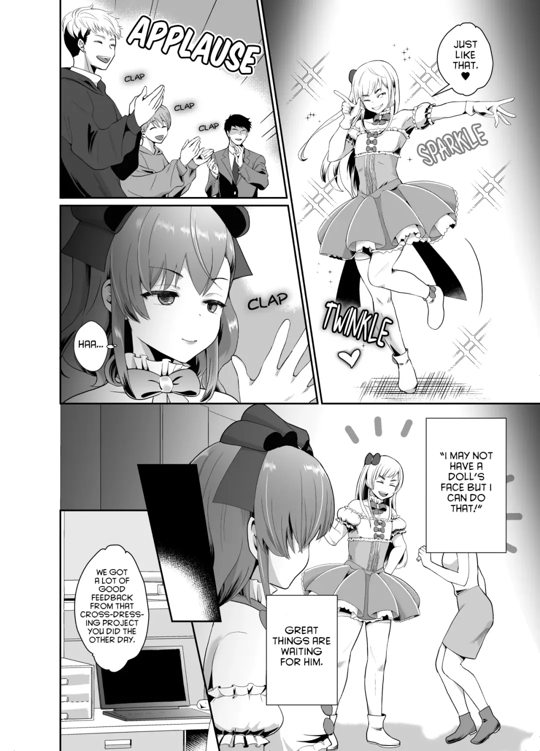 [Taguchi Monyata] Bokura no Josou Mesu Ochi Eigyouhou Fhentai - Page 8