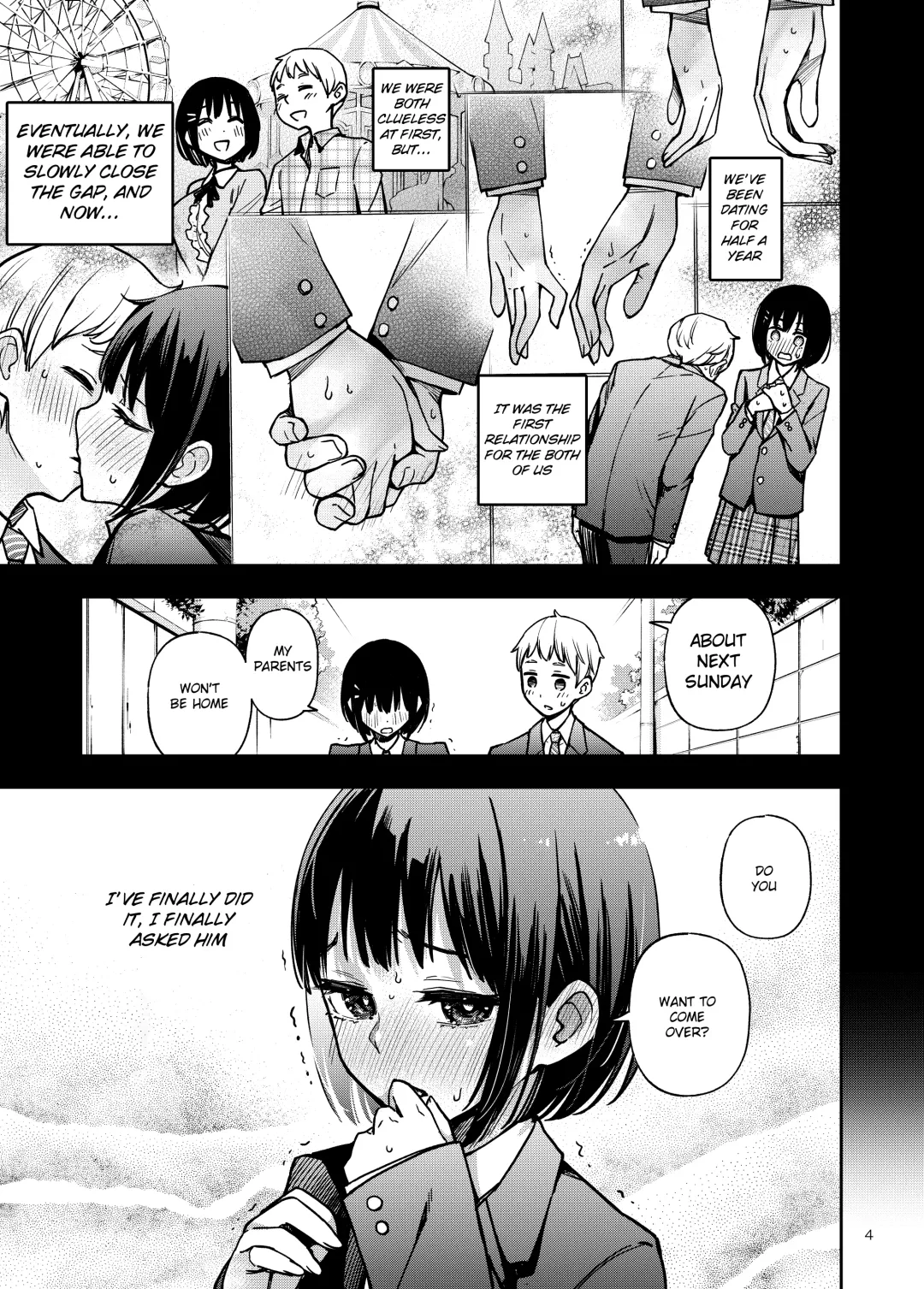 [Doji Ro] Shojo ga Doutei to no Hatsutaiken de Mezamechau Hanashi Fhentai - Page 4