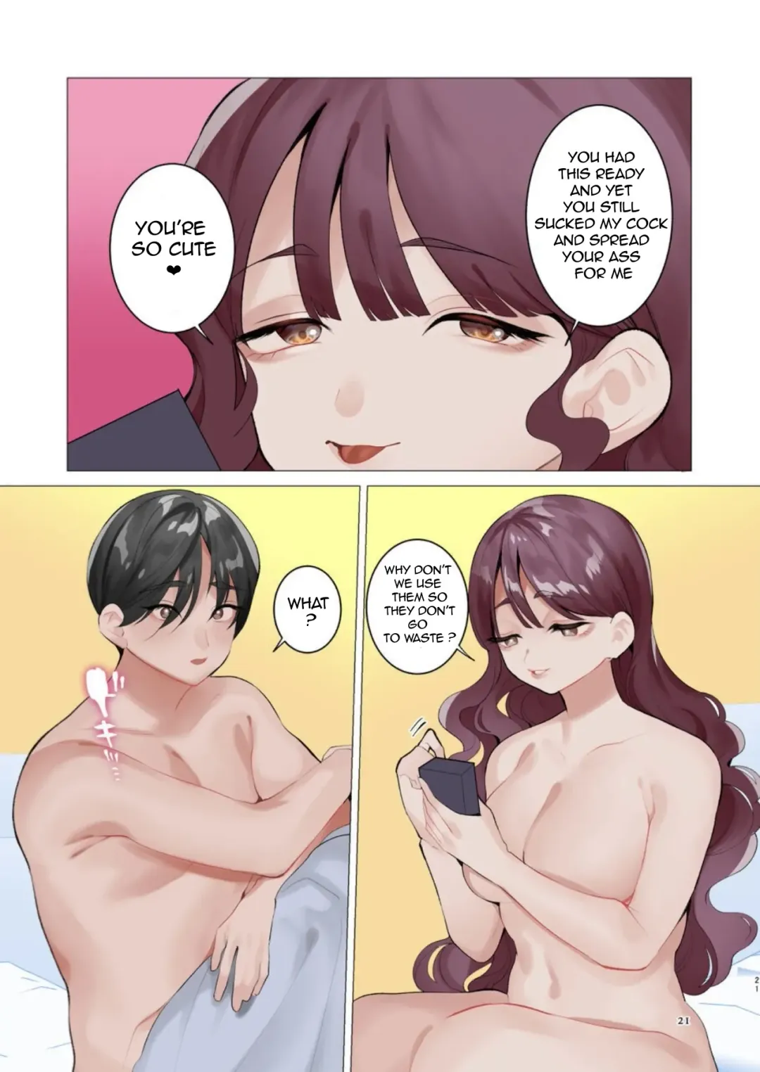 [Jinkennashi Tarou] Boku wa Daisuki na Senpai ni Doutei o Sasagetakatta dake | I just wanted to lose my viriginity to my beloved Suzuka Fhentai.net - Page 20