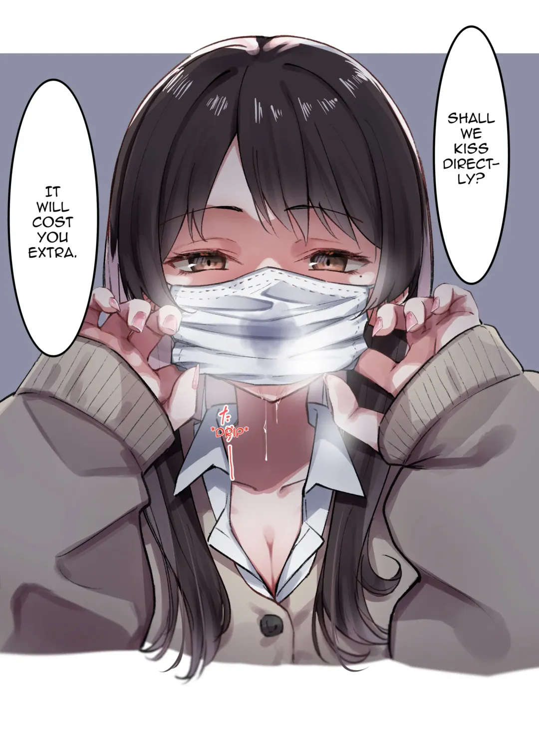 [Mmchair] Mask JK to Berochuu | French Kiss with a Masked Female Student Fhentai - Page 3