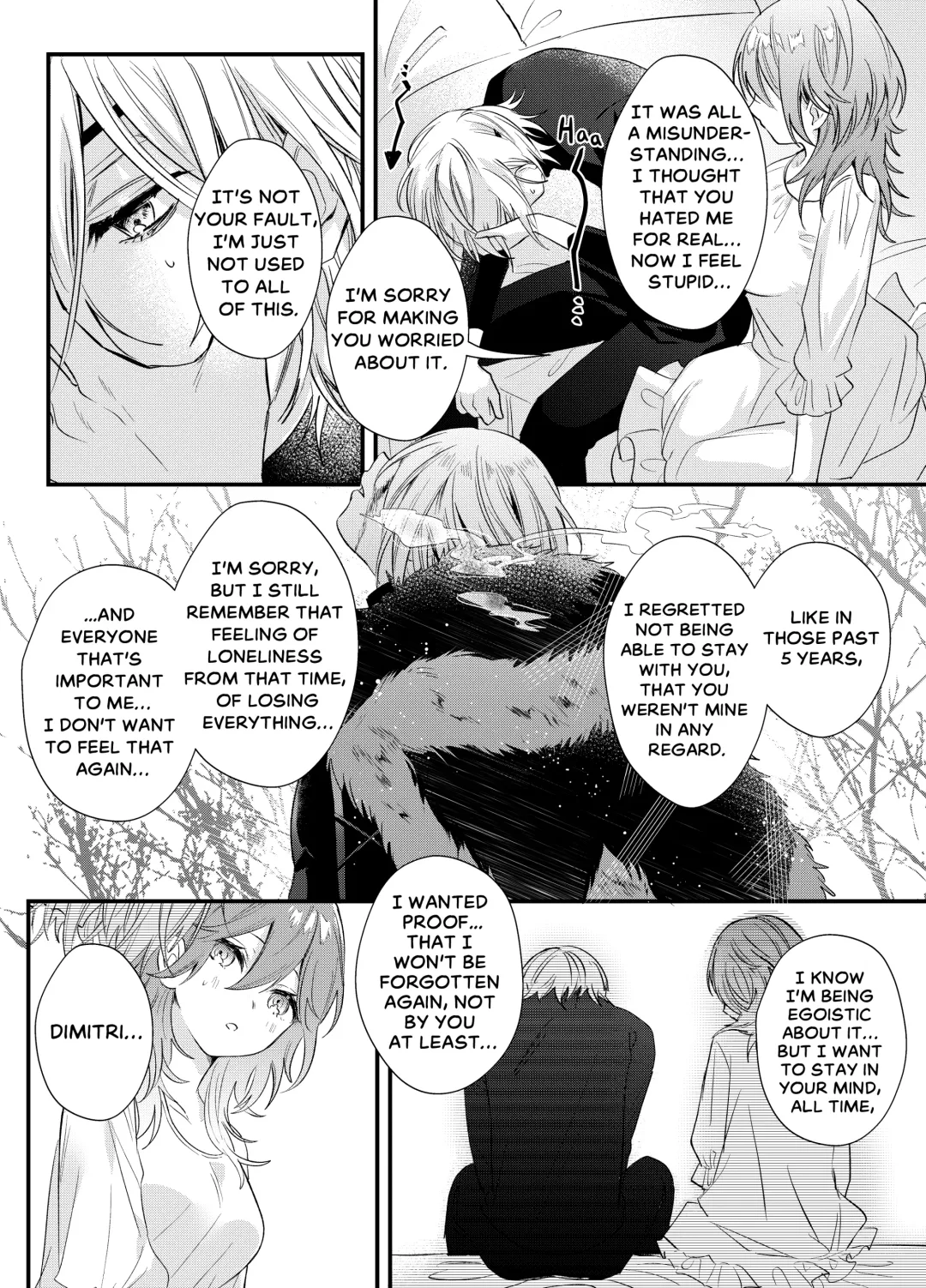 Soushite, Anata no Sekai ni Fureta. | And for That Reason, Let Me Feel Your World. Fhentai - Page 13
