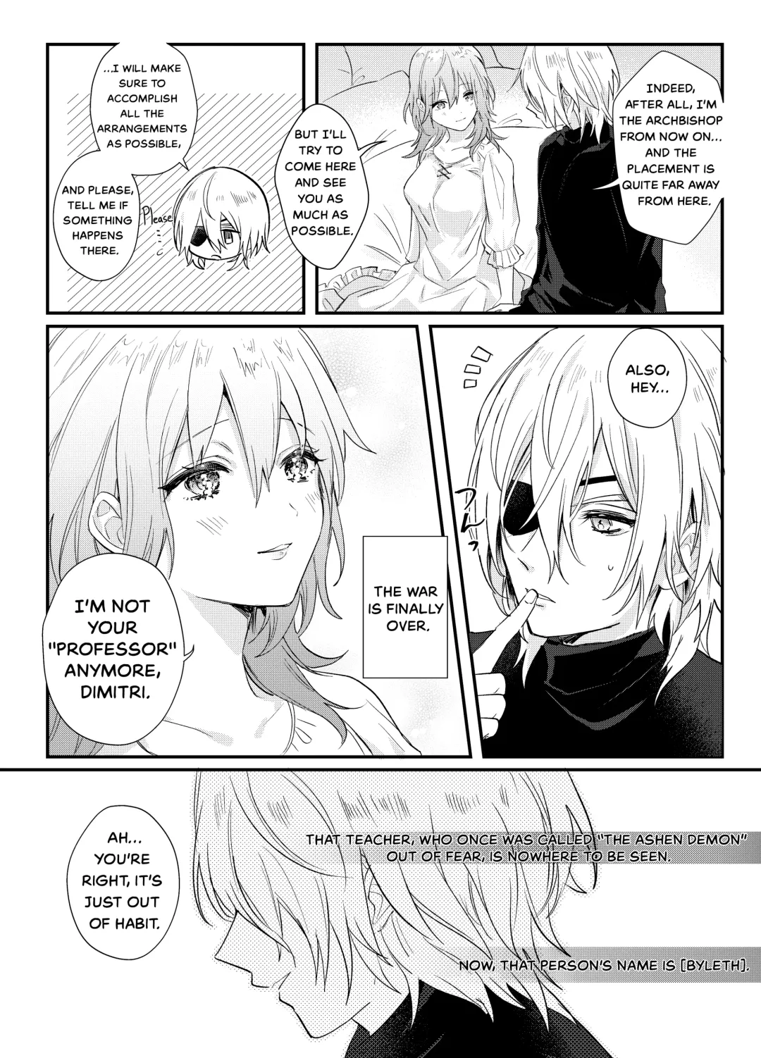 Soushite, Anata no Sekai ni Fureta. | And for That Reason, Let Me Feel Your World. Fhentai - Page 4